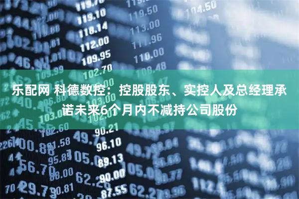 乐配网 科德数控：控股股东、实控人及总经理承诺未来6个月内不减持公司股份